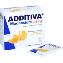 ADDITIVA Magnesium 375 mg Sachets Orange 20 Stück
