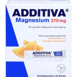 ADDITIVA Magnesium 375 mg Sticks Orange 20 Stück