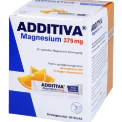 ADDITIVA Magnesium 375 mg Sticks 60 Stück