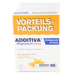 ADDITIVA Magnesium 375 mg Sticks 60 Stück