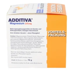 ADDITIVA Magnesium 375 mg Sticks 60 Stück