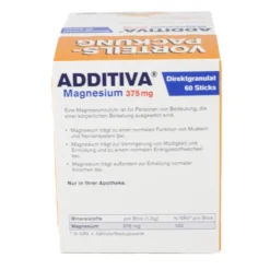 ADDITIVA Magnesium 375 mg Sticks 60 Stück