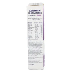 ADDITIVA Multivit.+Mineral+Coff.Ananas R Br.-Tabl. 20 Stück
