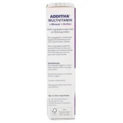 ADDITIVA Multivit.+Mineral+Coff.Ananas R Br.-Tabl. 20 Stück