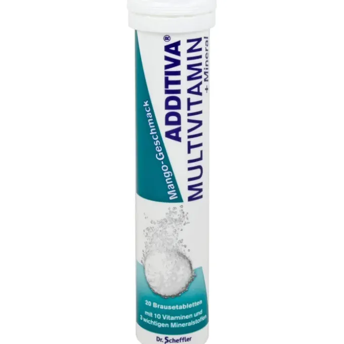 ADDITIVA Multivit.+Mineral Mango R Brausetabletten 20 Stück