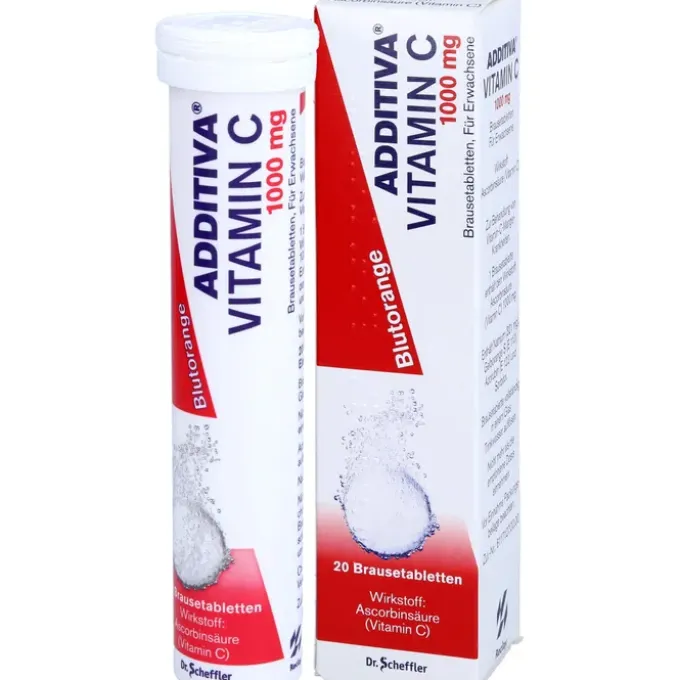 ADDITIVA Vitamin C Brausetabletten 20 St