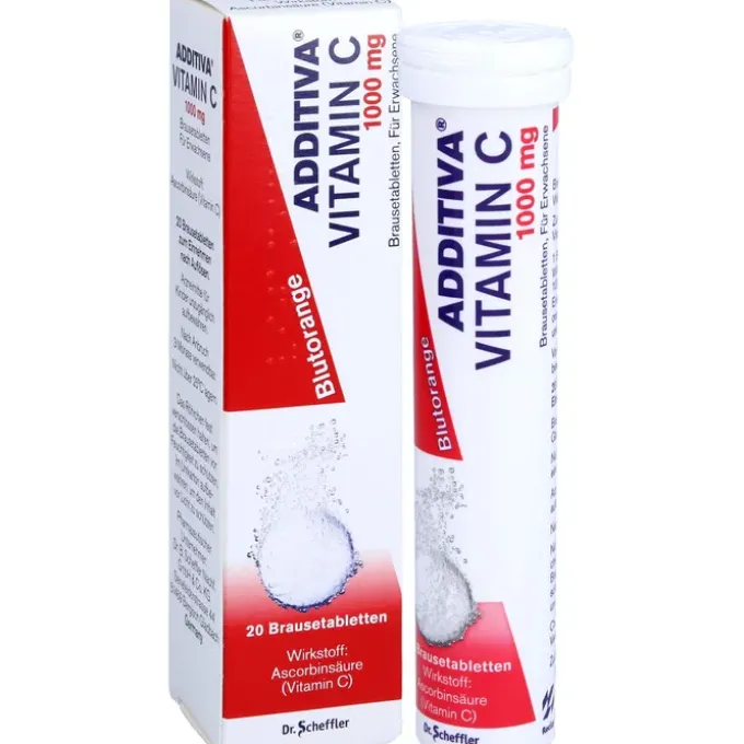 ADDITIVA Vitamin C Brausetabletten 20 St