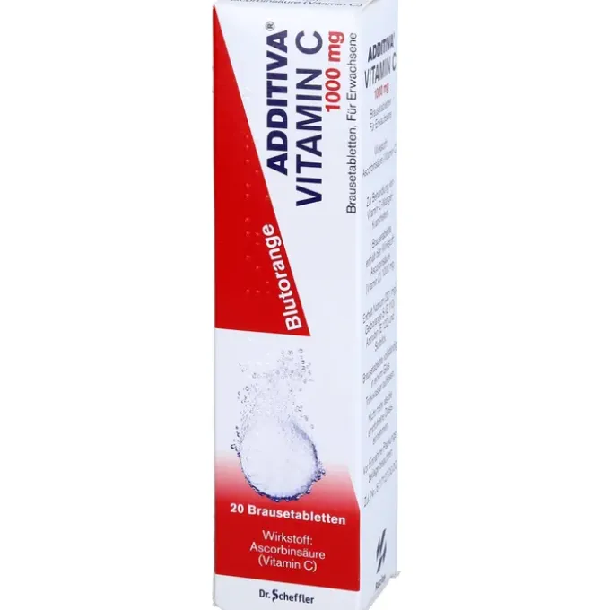 ADDITIVA Vitamin C Brausetabletten 20 St