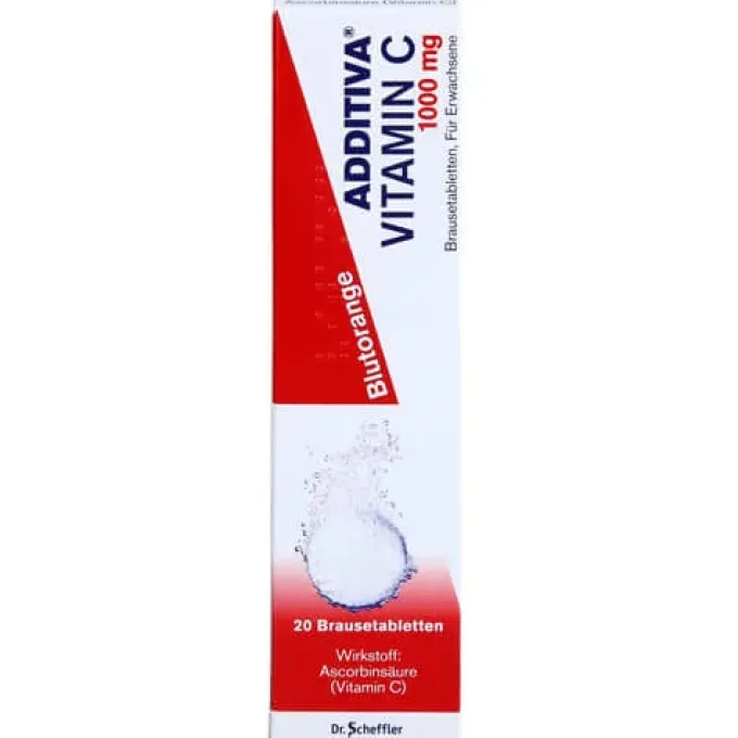 ADDITIVA Vitamin C Brausetabletten 20 St