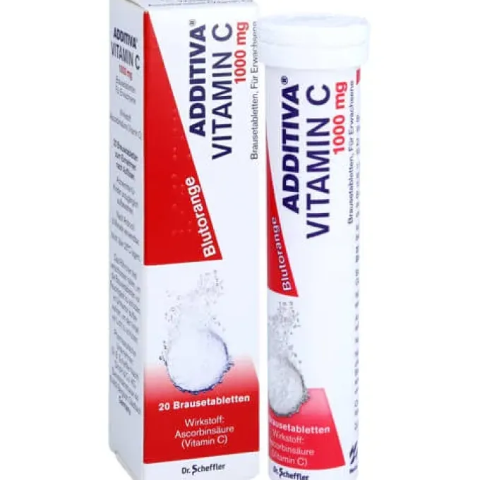 ADDITIVA Vitamin C Brausetabletten 20 St