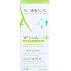 A-DERMA DERMALIBOUR+ BARRIER isolierende Creme 50 ml