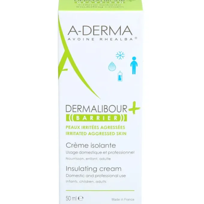 A-DERMA DERMALIBOUR+ BARRIER isolierende Creme 50 ml