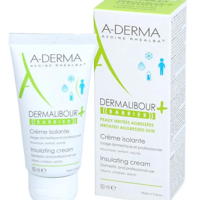 A-DERMA DERMALIBOUR+ BARRIER isolierende Creme 50 ml
