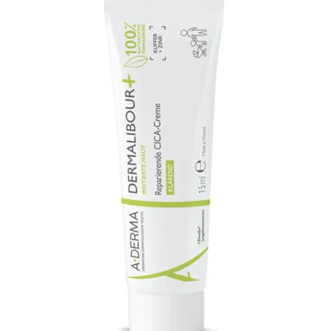 A-DERMA DERMALIBOUR+ CICA reparierende Creme 15 ml
