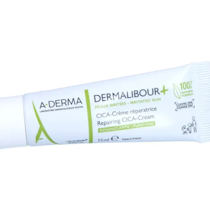 A-DERMA DERMALIBOUR+ CICA reparierende Creme 15 ml