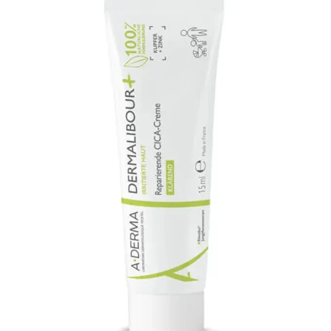 A-DERMA DERMALIBOUR+ CICA reparierende Creme 15 ml