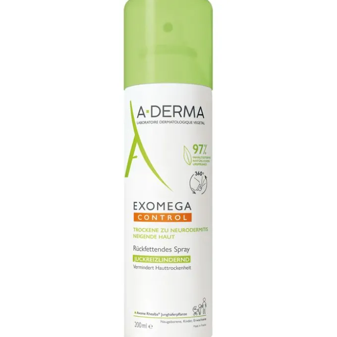 A-DERMA EXOMEGA CONTROL Spray rückfettend 200 ml