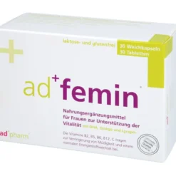 ADFEMIN Monatspackung 30 Weichkaps.+30 Tabl. 60 Stück