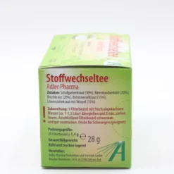 ADLER Stoffwechseltee Filterbeutel 20 Stück