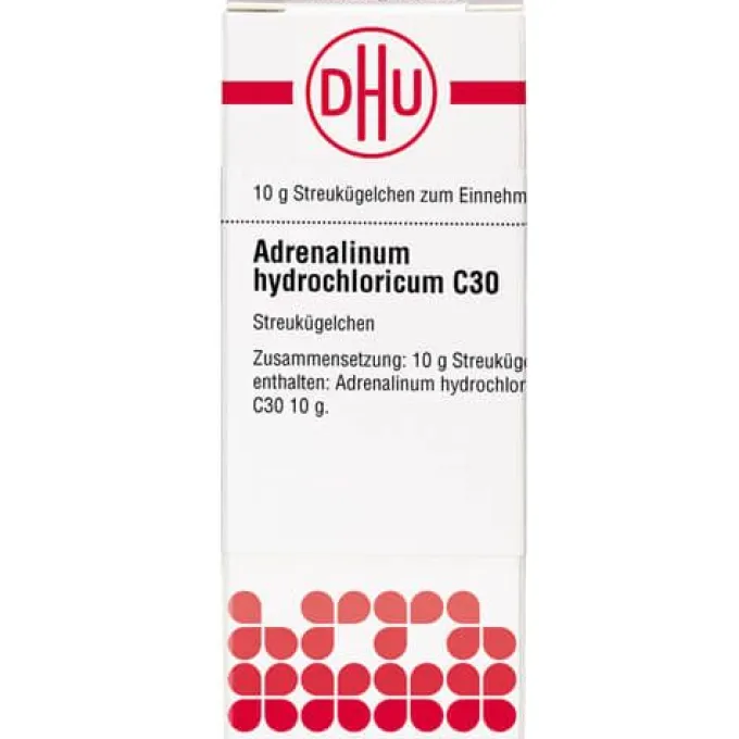 ADRENALINUM HYDROCHLORICUM C 30 Globuli 10 g
