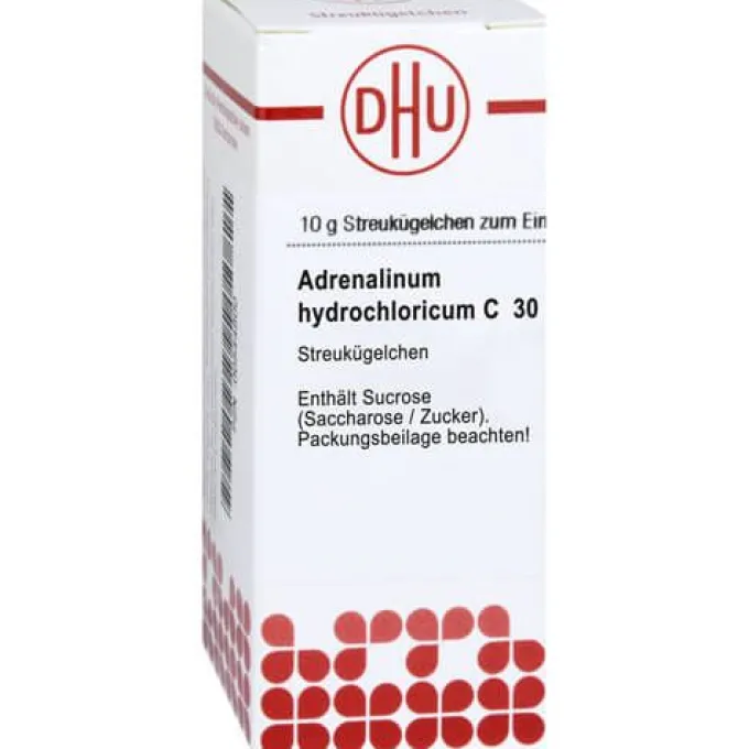 ADRENALINUM HYDROCHLORICUM C 30 Globuli 10 g