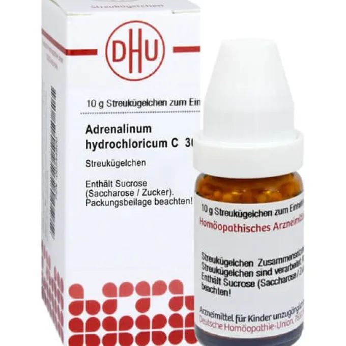 ADRENALINUM HYDROCHLORICUM C 30 Globuli 10 g