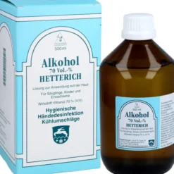 ALKOHOL 70% V/V Hetterich 500 ml