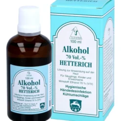 ALKOHOL 70% V/V Hetterich 100 ml