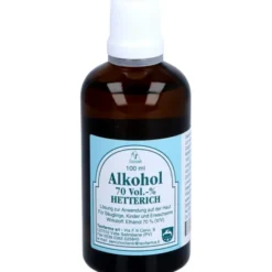 ALKOHOL 70% V/V Hetterich 100 ml