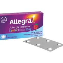 ALLEGRA Allergietabletten Kinder 10 mg Schmelztab. 6 St