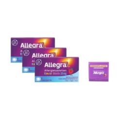 ALLEGRA Allergietabletten Kinder 10 mg Schmelztab. + Kinderpflaster 3 St  à 6 St