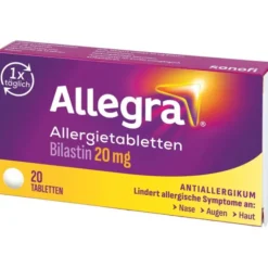 ALLEGRA Allergietabletten 20 mg Tabletten 20 St