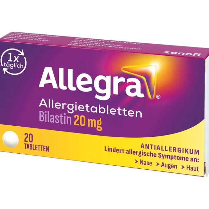 ALLEGRA Allergietabletten 20 mg Tabletten 20 St