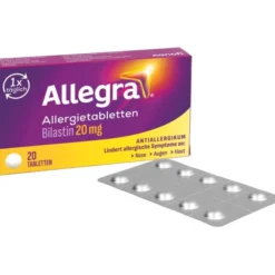ALLEGRA Allergietabletten 20 mg Tabletten 20 St