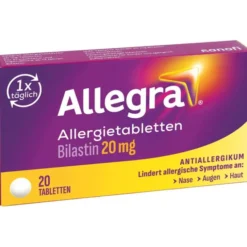 ALLEGRA Allergietabletten 20 mg Tabletten 20 St
