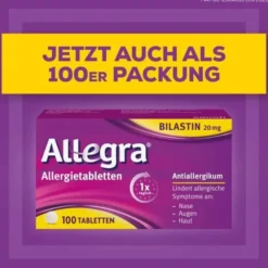 ALLEGRA Allergietabletten 20 mg Tabletten 50 St