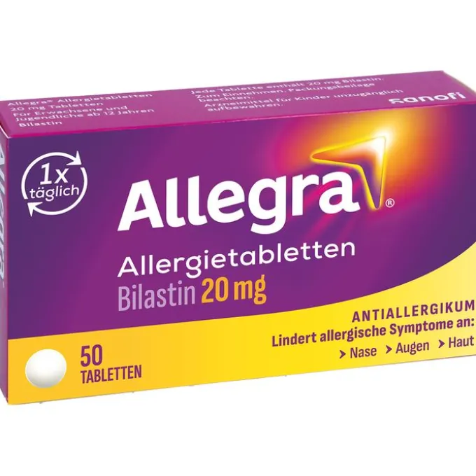 ALLEGRA Allergietabletten 20 mg Tabletten 50 St