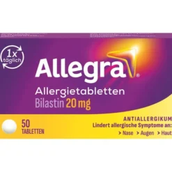 ALLEGRA Allergietabletten 20 mg Tabletten 50 St