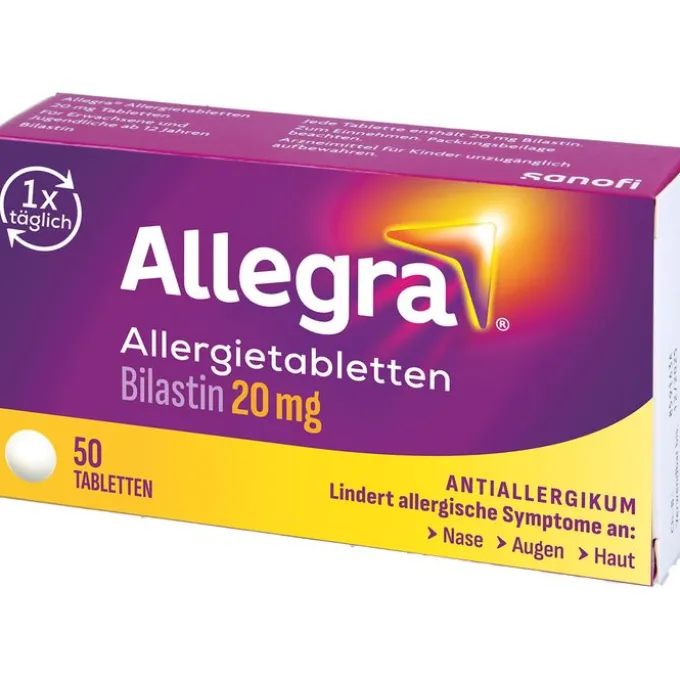 ALLEGRA Allergietabletten 20 mg Tabletten 50 St