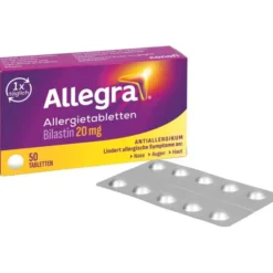 ALLEGRA Allergietabletten 20 mg Tabletten 50 St