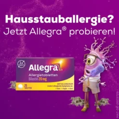 ALLEGRA Allergietabletten 20 mg Tabletten 50 St
