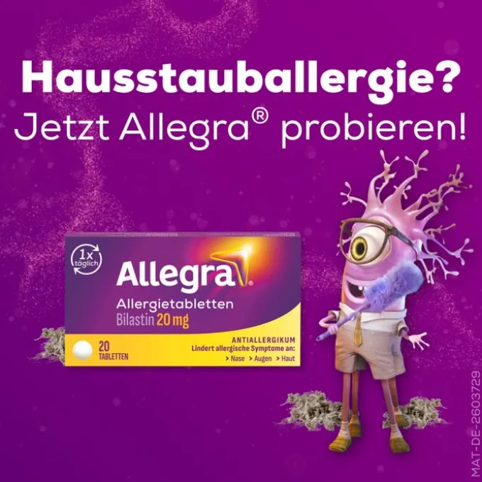ALLEGRA Allergietabletten 20 mg Tabletten 50 St
