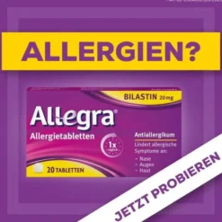ALLEGRA Allergietabletten 20 mg Tabletten 50 St