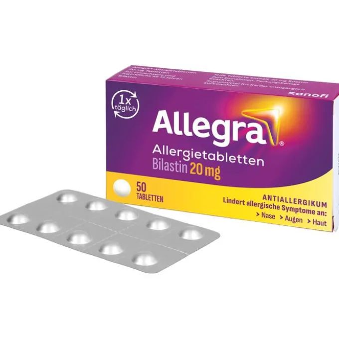 ALLEGRA Allergietabletten 20 mg Tabletten 50 St