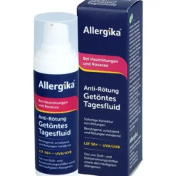ALLERGIKA Anti-Rötung getöntes Tagesfluid LSF 50+ 30 ml