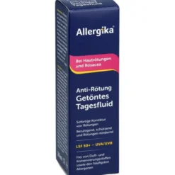 ALLERGIKA Anti-Rötung getöntes Tagesfluid LSF 50+ 30 ml