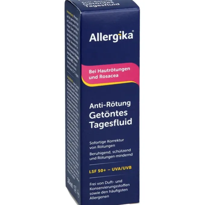ALLERGIKA Anti-Rötung getöntes Tagesfluid LSF 50+ 30 ml