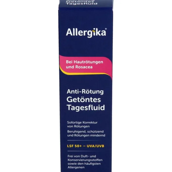ALLERGIKA Anti-Rötung getöntes Tagesfluid LSF 50+ 30 ml