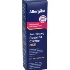 ALLERGIKA Anti-Rötung Rosacea Creme MED 30 ml
