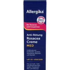 ALLERGIKA Anti-Rötung Rosacea Creme MED 30 ml